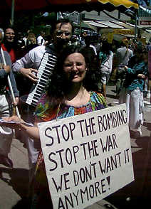 War protest